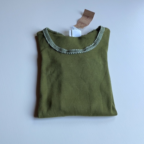Cotton Caboodle | 2 Green Long Sleeve Tops | 6 - Picture 9 of 12